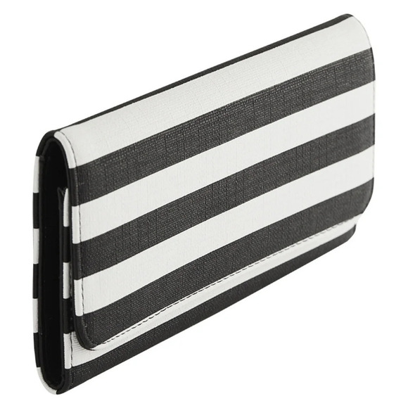 *NWT* Kut From the Kloth Slim Striped Wallet - Picture 1 of 6